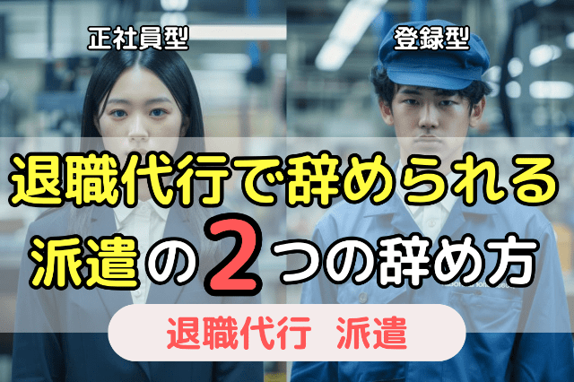 派遣社員は退職代行を使えば確実に辞められる！2通りの辞め方とは